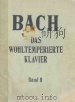 Das Wohltemperierte Klavier     PDF电子版封面    （德）巴赫曲 
