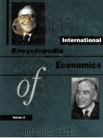 INTERNATIONAL ENCYCLOPEDIA OF ECONOMICS VOLUME 2（1997 PDF版）