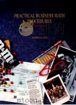 PRACTICAL BUSINESS MATH PROCEDURES FOURTH EDITION   1992  PDF电子版封面  0256112177   