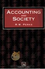 ACCOUNTING AND SOCIAL   1993  PDF电子版封面  0412473305  R.W.PERKS 