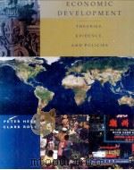 ECONOMIC DEVELOPMENT THEORIES EVIDENCE AND POLICIES   1997  PDF电子版封面  003010081X   