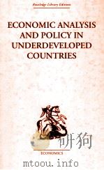 ECONOMIC ANALYSIS AND POLICY IN UNDERDEVELOPED COUNTRIES（1957 PDF版）