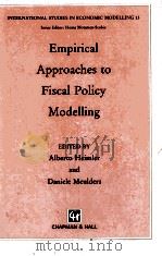 EMPIRICAL APPROACHES TO FISCAL POLICY MODELLING（1993 PDF版）