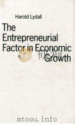 THE ENTREPRENEURIAL FACTOR IN ECONOMIC GROWTH 1992 PDF电子版封面 0333569237