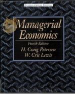 MANAGERIAL ECONOMICS FOURTH EDITION 1999 PDF电子版封面 0130114022