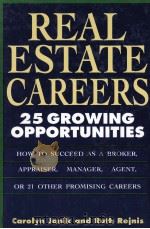 REAL ESTATE CAREEERS 25 GROWING OPPORTUNITIES（1994 PDF版）