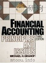 FINANCIAL ACCOUNTING PRINCIPLES AND ISSUES:THIRD EDITION（1984 PDF版）