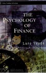 THE PSYCHOLOGY OF FINANCE 1999 PDF电子版封面 0471996777