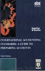 INTERNATIONAL ACCOUNTING STANDARDS A GUIDE TO PREPARING ACCOUNTS THIRD EDITION PDF电子版封面 184140196X