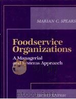 FOODSERVICE ORGANIZATIONS SECOND EDITION 1991 PDF电子版封面 0024142700