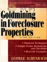 GOLDMINING IN FORPERTIES:THIRD EDITION 1993 PDF电子版封面 0471034517