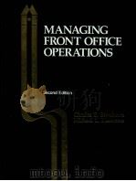 MANAGING FRONT OFFICE OPERATIONS:SECOND EDITION 1988 PDF电子版封面 0866120416