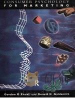 CONSUMER PSYCHOLOGY FOR MARKETING 1994 PDF电子版封面 0415046742