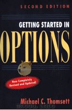 GETTING SPARTED IN OPTIONS SECOND EDITION 1993 PDF电子版封面 0471579742