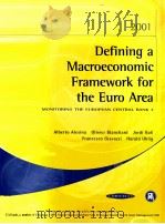 DEFINING A MACROECONOMIC FRAMEWORK FOR THE EURO AREA:MONITORING THE EUROPEAN CENTRAL BANK 3 PDF电子版封面 1898128596