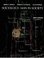 SOCIOLOGY MAN IN SOCIETY 1971 PDF电子版封面