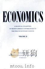 ECONOMICS VOLUME 33 1986 PDF电子版封面