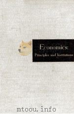 ECONOMICS:PRINCIPLES AND INSTITUTIONS 1968 PDF电子版封面 TROY J.CAULEY
