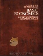 A STUDY GUIDE TO ACCOMPANY BASIC ECONOMICS 1972 PDF电子版封面