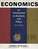 ECONOMICS:AN INTRODUCTION TO ANALYSIS AND POLICY SEVENTH EDITION 1971 PDF电子版封面