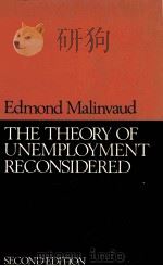 THE THEORY OF UNEMPLOYMENT RECONSIDERED（1985 PDF版）