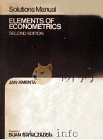 ELEMENTS OF ECONOMETRICS SECOND EDITION 1987 PDF电子版封面 0023650710 JAN KMENTA