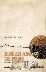 SECOND EDITION ECONOMIC ANALTSIS AND POLICY（1963 PDF版）