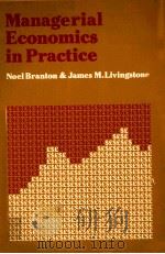 MANAGEERIAL ECONOMICS IN PRACTICE   1979  PDF电子版封面    NOEL BRANTON 