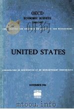 OECD ECONOMIC SURVEYS UNITED STATES 1986 PDF电子版封面 9264128972