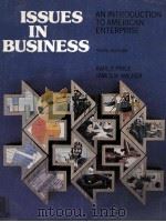 ISSUES IN BUSINESS 1972 PDF电子版封面 0471697346 KARL F.PRICE