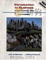 INTRODUCTION TO BUSINESS A CONTEMPORARY VIEW FOURTH EDITION 1984 PDF电子版封面 0205081894 JOHN A.REINECKE