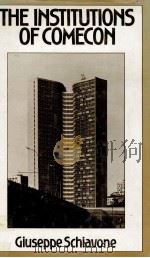 THE INSTITUTIONS OF COMECON 1981 PDF电子版封面 0333283023