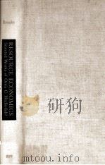 RESURCE ECONOMICS 1974 PDF电子版封面 0801816459