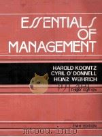 ESSENTIALS OF MANAGEMENT 1982 PDF电子版封面 0070993769 HAROLD KOONTZ