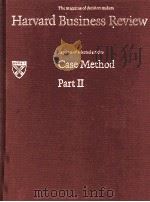 THE MAGAZINE OF DECISION MAKERS HARVARD BUSINESS REVIEW KEPRINTS OF SELECTED ARTICLES CASE METHOD PA（1965 PDF版）