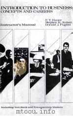 INTRODUCTION TO BUSINESS CONCEPTS AND CAREERS 1976 PDF电子版封面 0876263902 F.T.HANER