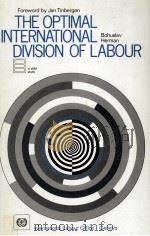 THE OPTIMAL INTERNATIONAL DIVISION OF IABOUR（1975 PDF版）