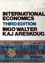 INTERNATIONAL ECONOMIC THIRD EDITION 1981 PDF电子版封面 0471049573