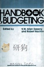 HANDBOOK OF BUDGETING（1981 PDF版）