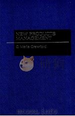 NEW PRODUCTS MANAGEMENT 1983 PDF电子版封面 0256028451