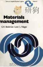MATERIALS MANAGEMENT:A SYSTEMS APPROACH（1978 PDF版）