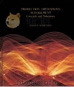 PRODUCTION/OPERATIONS MANAGEMENT:CONCEPTS AND SITUATIONS 1981 PDF电子版封面 0574195009