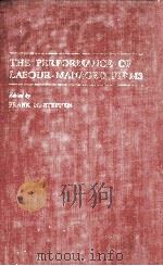 THE PERFORMANCE OF LABOUR-MANAGED FIRMS 1982 PDF电子版封面 0333300963