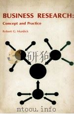 BUSINESS RESEARCH:CONCEPT AND PRACTICE 1970 PDF电子版封面