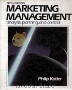 MARKETING MANAGEMENT FIFTH EDITION 1984 PDF电子版封面 0135579279