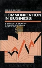 COMMUNICATION IN BUSINESS 2ND EDITION（1982 PDF版）