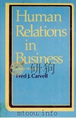 HUMAN RELATIONS IN BUSINESS THIRD EDITION（1980 PDF版）