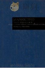 MARKETING:TEXT AND CASES FOURTH EDITION 1977 PDF电子版封面 0256016429 HARRY L.HANSEN