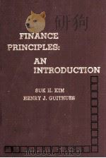 FINANCE PRINCIPLES:AN INTRODUCTION 1982 PDF电子版封面 0936328150