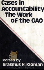 CASES IN ACCOUNTABILITY:THE WORK OF THE CAO 1979 PDF电子版封面 0891583955